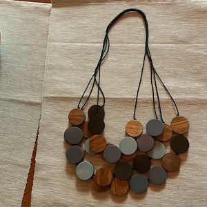 Marimekko Tiered Disk Necklace